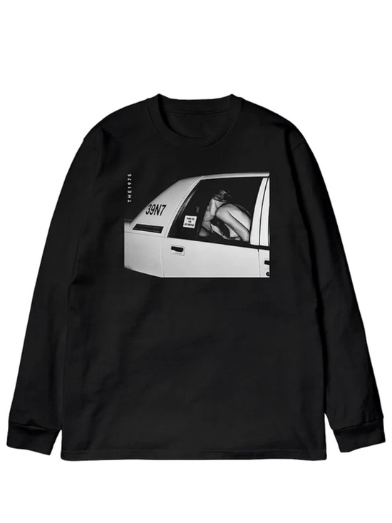 The 1975 Other - The 1975 Tour Merch Cab Longsleeve T-Shirt Black Unisex size M
